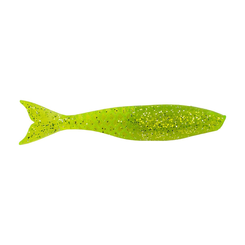 Berkley Not Qualified for Free Shipping Berkley Powerbait Powerstinger 3.5" Chartreuse Silver Flash #1637639