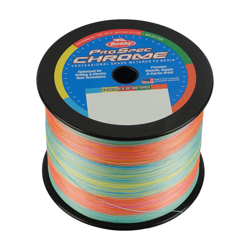 Berkley Not Qualified for Free Shipping Berkley Prospec Chrome 5 x 20' Metered Braid 30 lb 3500 Yards #1621890