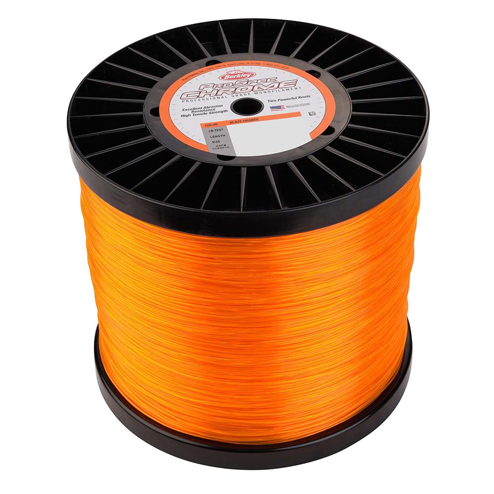Berkley Not Qualified for Free Shipping Berkley Prospec Chrome 50 lb Blaze Orange 5000 Yards #1544012