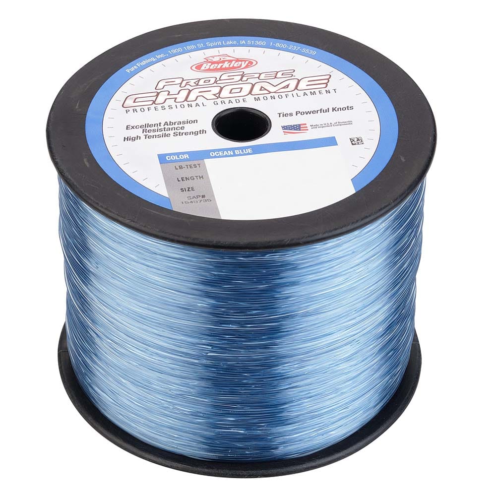 Berkley Not Qualified for Free Shipping Berkley Prospec Chrome 50 lb Ocean Blue 1000 Yards #1545735