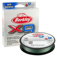 Berkley Not Qualified for Free Shipping Berkley X9 Braid Low-Vis Green 50 lb 164 Yards #1486817