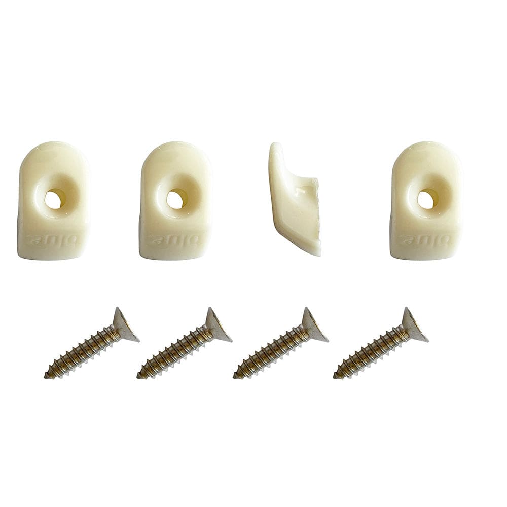 Blue Performance Qualifies for Free Shipping Blue Performance White Hooks & Screws 4-pc #PC980