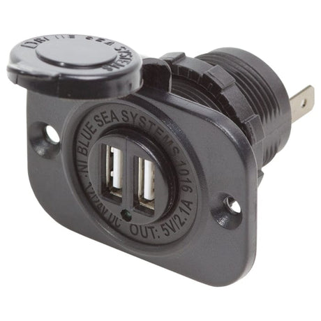 Blue Sea System Qualifies for Free Shipping Blue Sea 12v Socket 2 USB Charger 5v 2.1a Bulk #1016-B
