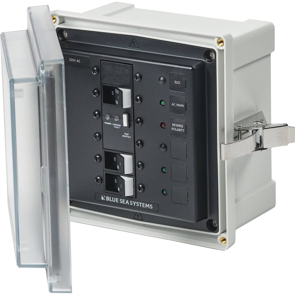 Blue Sea System Qualifies for Free Shipping Blue Sea SMS Panel Enclosure 230v 16a 3CB #3122