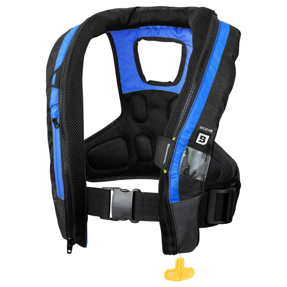 Bluestorm Qualifies for Free Shipping Bluestorm Arcus 40 Auto Type II Inflatable PFD Deep Blue #BS-ZD1H-22-BLU