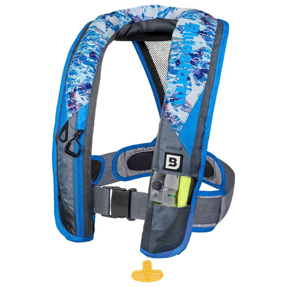 Bluestorm Qualifies for Free Shipping Bluestorm Atmos 40 Auto Type II Inflatable PFD Coastal #D1H-23-BSB