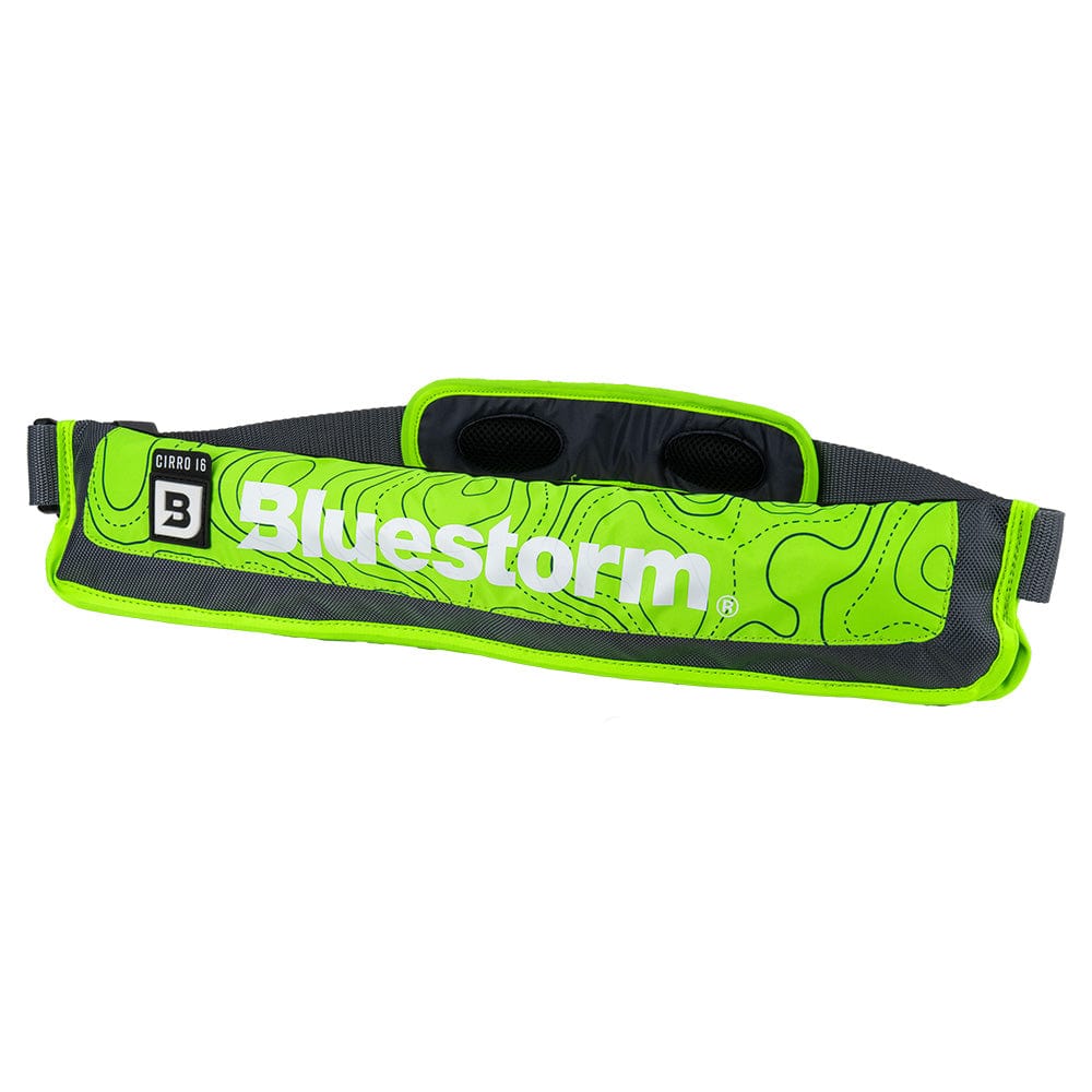 Bluestorm Qualifies for Free Shipping Bluestorm Cirro 16 Manual Inflatable Belt Pack Hi-Vis #BS-USD6MM-HVS