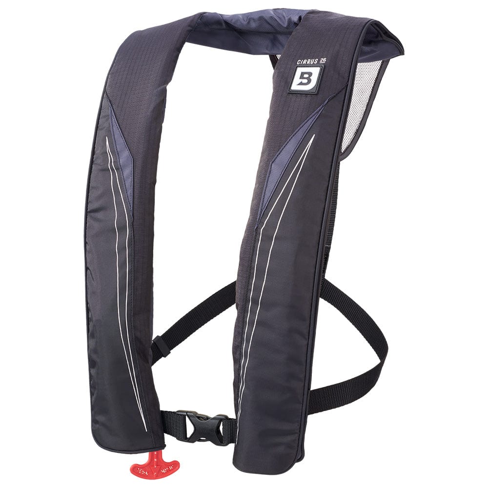 Bluestorm Qualifies for Free Shipping Bluestorm Cirrus 26 Auto/Manual Type V Inflatable #SL6F-21-BLK