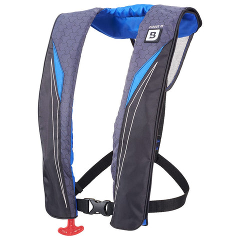 Bluestorm Qualifies for Free Shipping Bluestorm Cirrus 26 Auto/Manual Type V Inflatable #SL6F-21-BLU