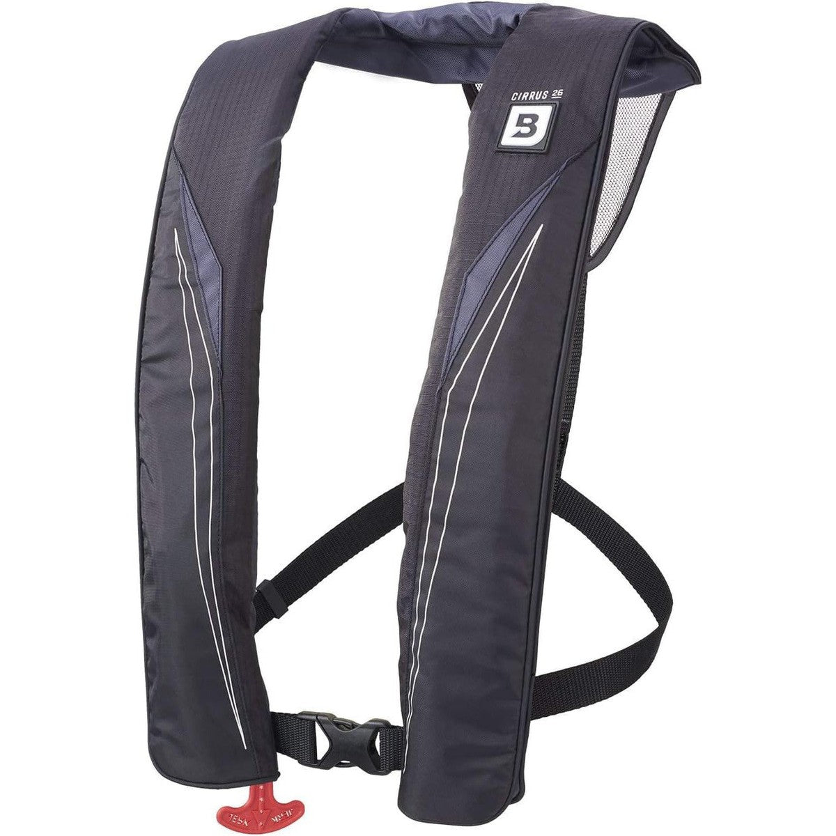 Bluestorm Qualifies for Free Shipping Bluestorm Cirrus 26 Conv Inflatable PFD Apex Black #BS-SL6F-21-BLK