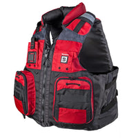 Bluestorm Qualifies for Free Shipping Bluestorm Classic Adult Fishing Life Jacket Nitro #BS-70B-RED-2/3X