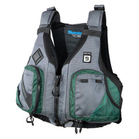 Bluestorm Qualifies for Free Shipping Bluestorm Motive Kayak Fishing Vest Hunter Green L/XL #BS-248-HNT-L/XL