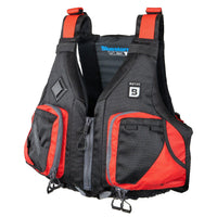 Bluestorm Qualifies for Free Shipping Bluestorm Motive Kayak Fishing Vest Nitro Red S/M #BS-248-RDD-S/M