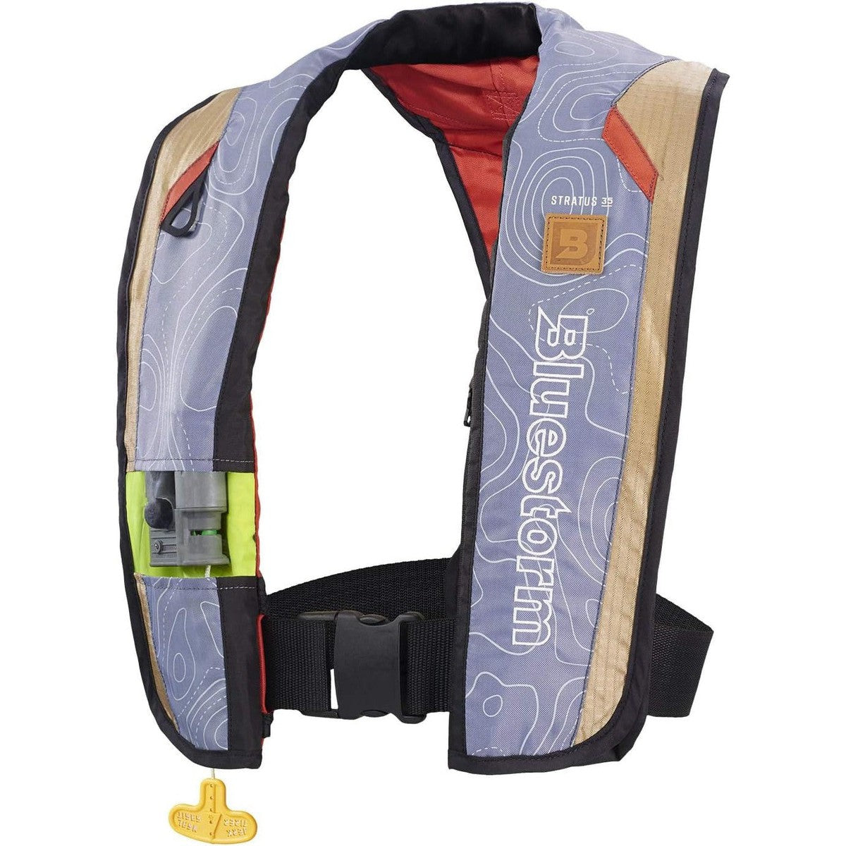 Bluestorm Qualifies for Free Shipping Bluestorm Stratus 35 Inflatable PFD Legendary Tan #T1H-19-TAN