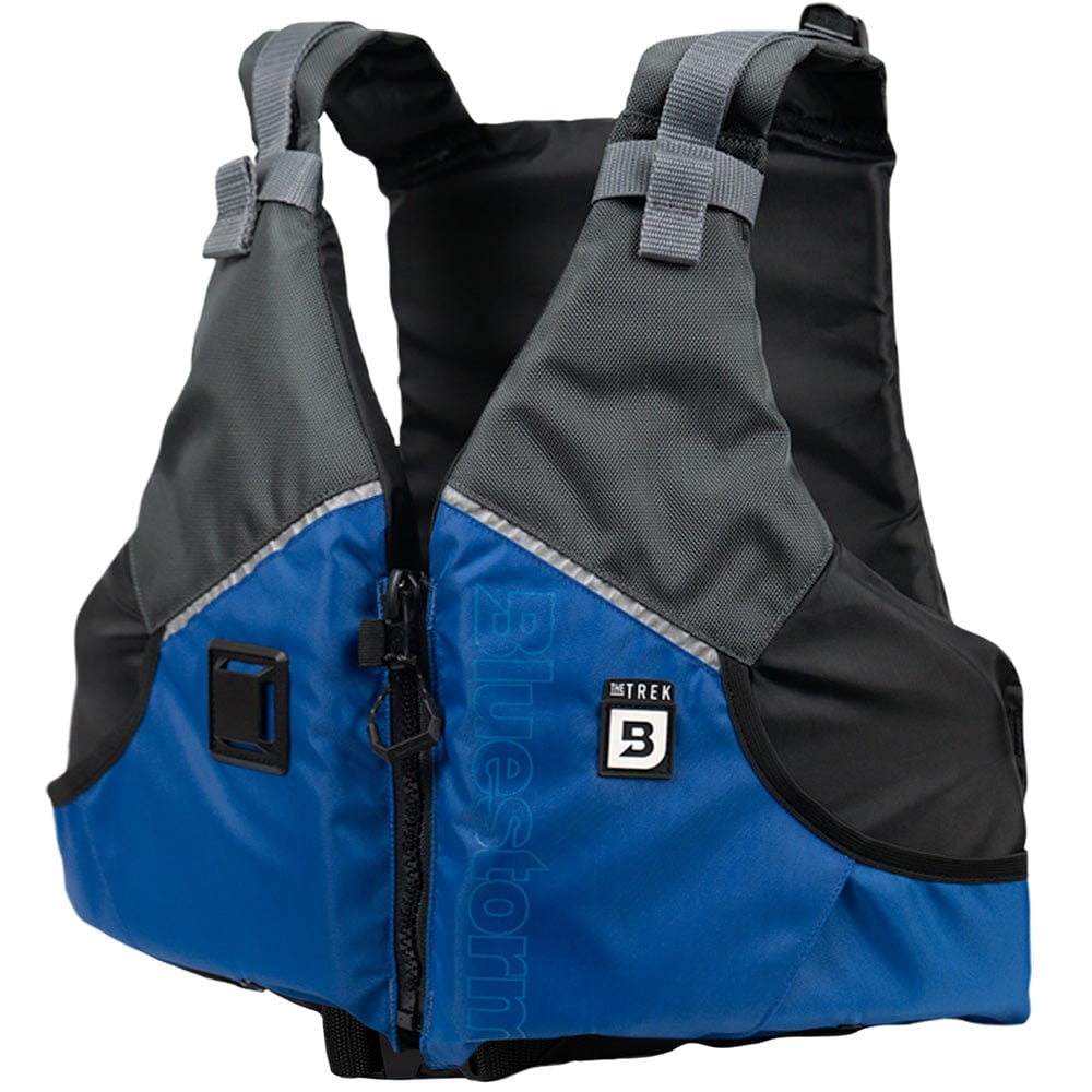 Bluestorm Qualifies for Free Shipping Bluestorm Trek Adult Universal Paddling Vest Deep Blue #BS-249-BLU-U