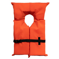Bluestorm Qualifies for Free Shipping Bluestorm Type II Adult Universal Foam Life Jacket #BS-T2-ORG-U