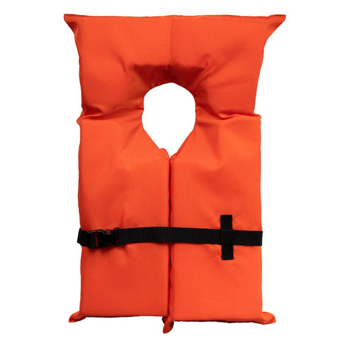 Bluestorm Qualifies for Free Shipping Bluestorm Type II Adult Universal Foam Life Jacket #BS-T2-ORG-U