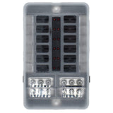 Bluewater Qualifies for Free Shipping Bluewater 12-Position Fuse Block with LED #3200-0001-012
