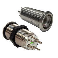 Bluewater Qualifies for Free Shipping Bluewater 19mm Inrush Push Button Switch Momentary #9057-2123