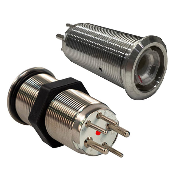 Bluewater Qualifies for Free Shipping Bluewater 19mm Inrush Push Button Switch Off/On #9057-1113