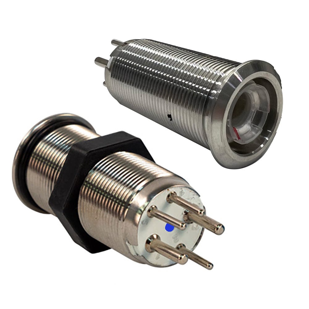 Bluewater Qualifies for Free Shipping Bluewater 19mm Inrush Push Button Switch Off/On/On #9057-3113