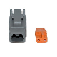 Bluewater Not Qualified for Free Shipping Bluewater 2-Position DTM Male Connector #DTM06-2S