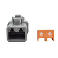 Bluewater Not Qualified for Free Shipping Bluewater 2-Position DTP Female Connector with Wedge Lock #DTP06-2S