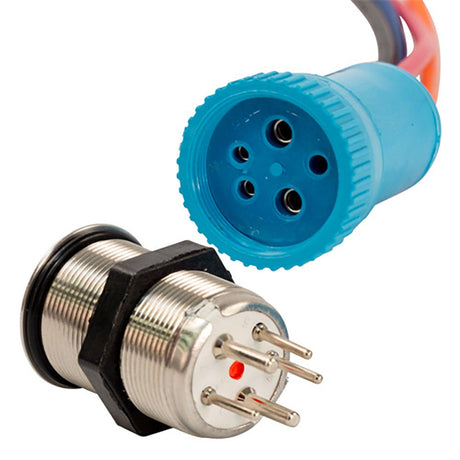 Bluewater Qualifies for Free Shipping Bluewater 22mm In Rush Push Button Switch Nav/Anchor #9059-3114-4