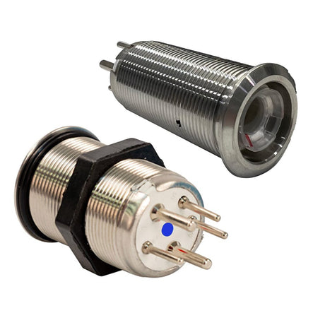 Bluewater Qualifies for Free Shipping Bluewater 22mm Inrush Push Button Switch Off/On/On #9059-3113