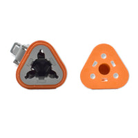Bluewater Qualifies for Free Shipping Bluewater 3-Position Female Deutsch Connector with Wedge Lock #DT06-3S