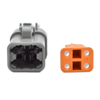 Bluewater Not Qualified for Free Shipping Bluewater 4-Position DTP Female Connector with Wedge Lock #DTP06-4S