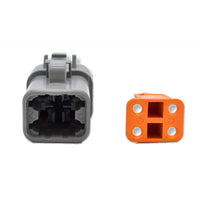 Bluewater Not Qualified for Free Shipping Bluewater 4-Position Female DTM Connector #DTM06-4S