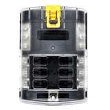 Bluewater Qualifies for Free Shipping Bluewater 6-Position Fuse Block ATC with Yellow Slide #3200-3003-006