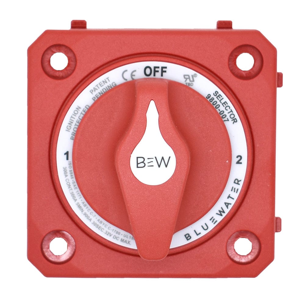 Bluewater Qualifies for Free Shipping Bluewater Off/1/2/Both Battery Switch without Base #9800-007-10