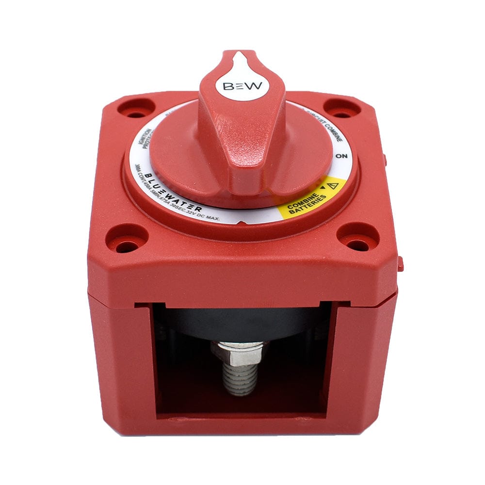 Bluewater Qualifies for Free Shipping Bluewater Off/On Combine Battery Switch with Base #9800-011-11