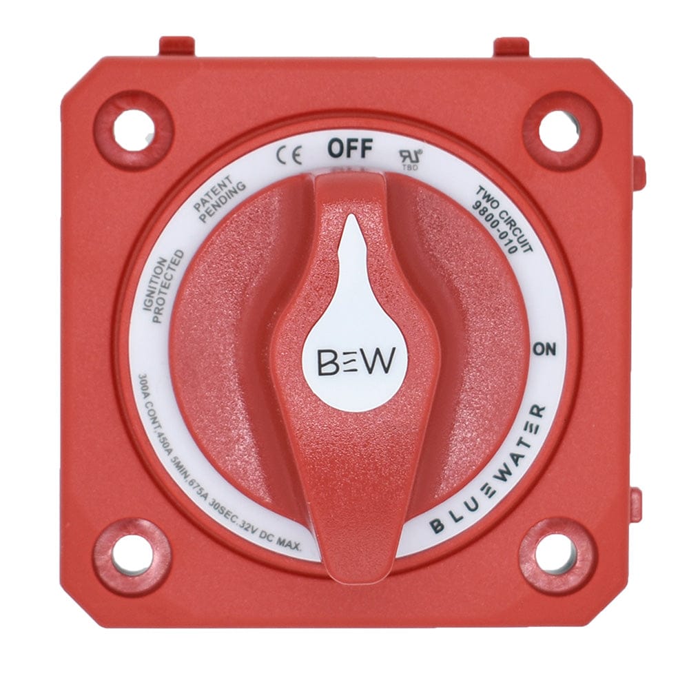 Bluewater Qualifies for Free Shipping Bluewater On/Off 4 Post Battery Swith W/O Base #9800-010-10