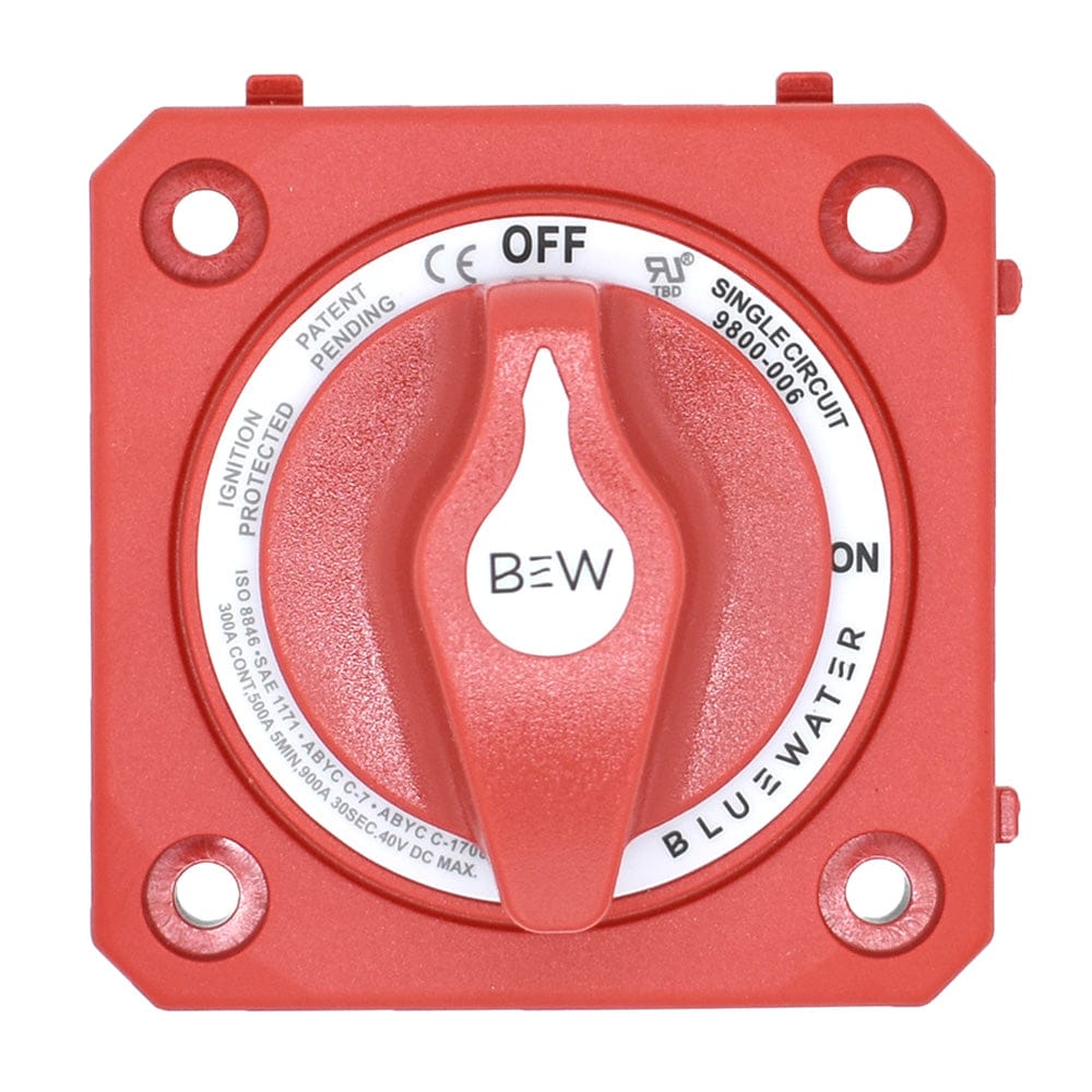 Bluewater Qualifies for Free Shipping Bluewater On/Off Battery Switch No Base #9800-006-10