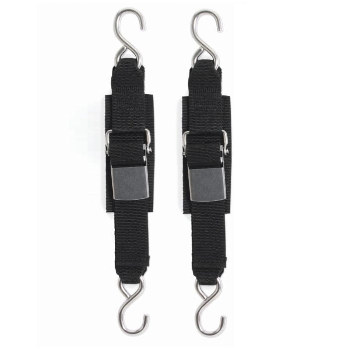Indiana Mills-Boatbuckle Qualifies for Free Shipping BoatBuckle Stainless Kwik-Lok Transom Straps 2" x 6' 2-pk #F12067