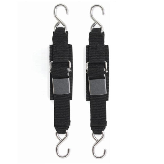 Indiana Mills-Boatbuckle Qualifies for Free Shipping BoatBuckle Stainless Kwik-Lok Transom Straps 2" x 6' 2-pk #F12067