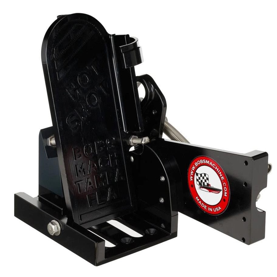 Bob's Machine Shop Qualifies for Free Shipping Bob's Machine Shop Foot Throttle Black All Motors Front #307-002100