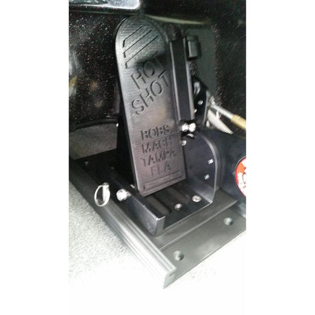 Bob's Machine Shop Qualifies for Free Shipping Bob's Machine Shop Foot Throttle Slide Plate Anodized Black #307-000001