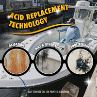 Booyah Clean Qualifies for Free Shipping Booyah Clean Aluminum Pontoon Cleaner Bright 5-Gallon #VL935