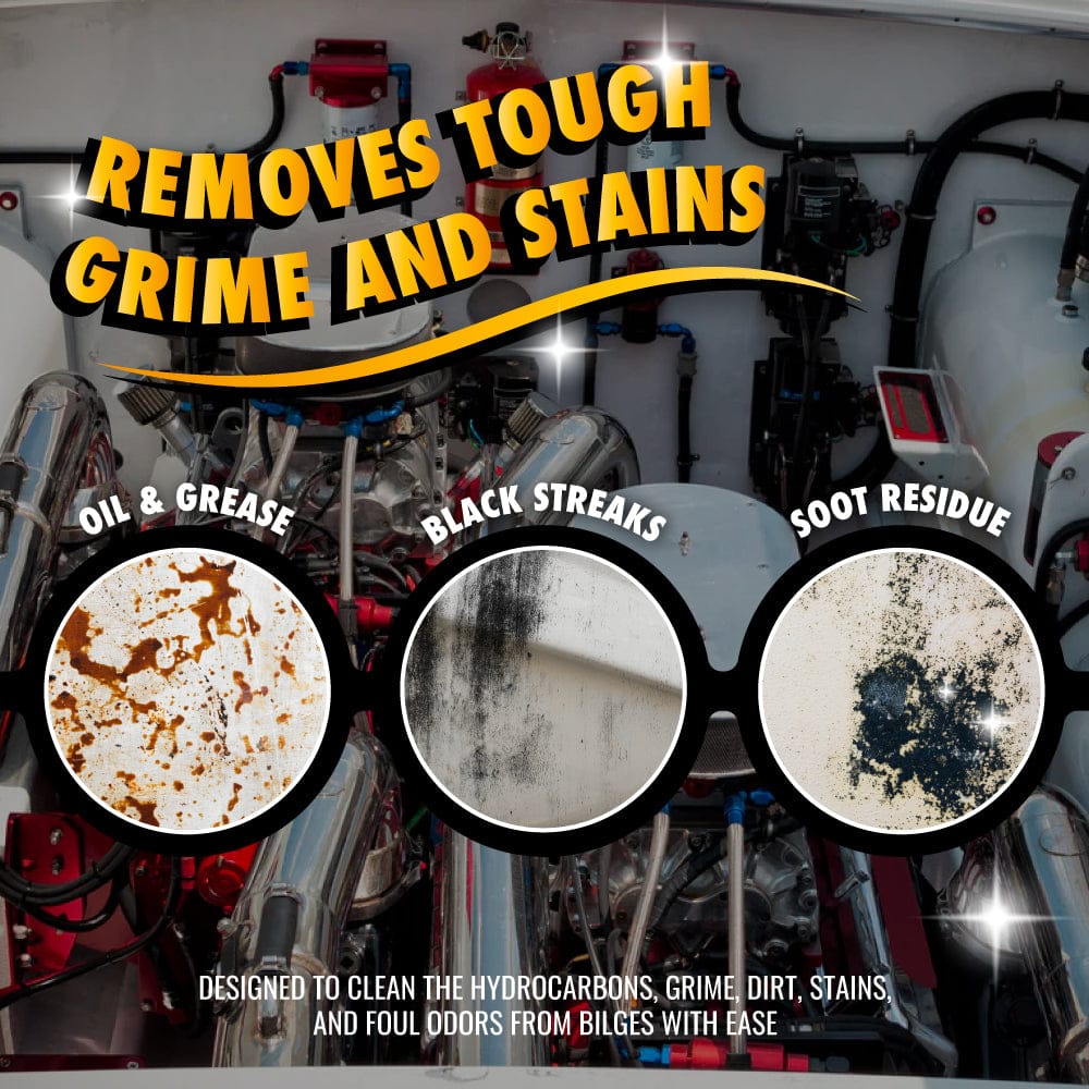 Booyah Clean Qualifies for Free Shipping Booyah Clean Heavy-Duty Bilge Cleaner Gallon #VL992XG1