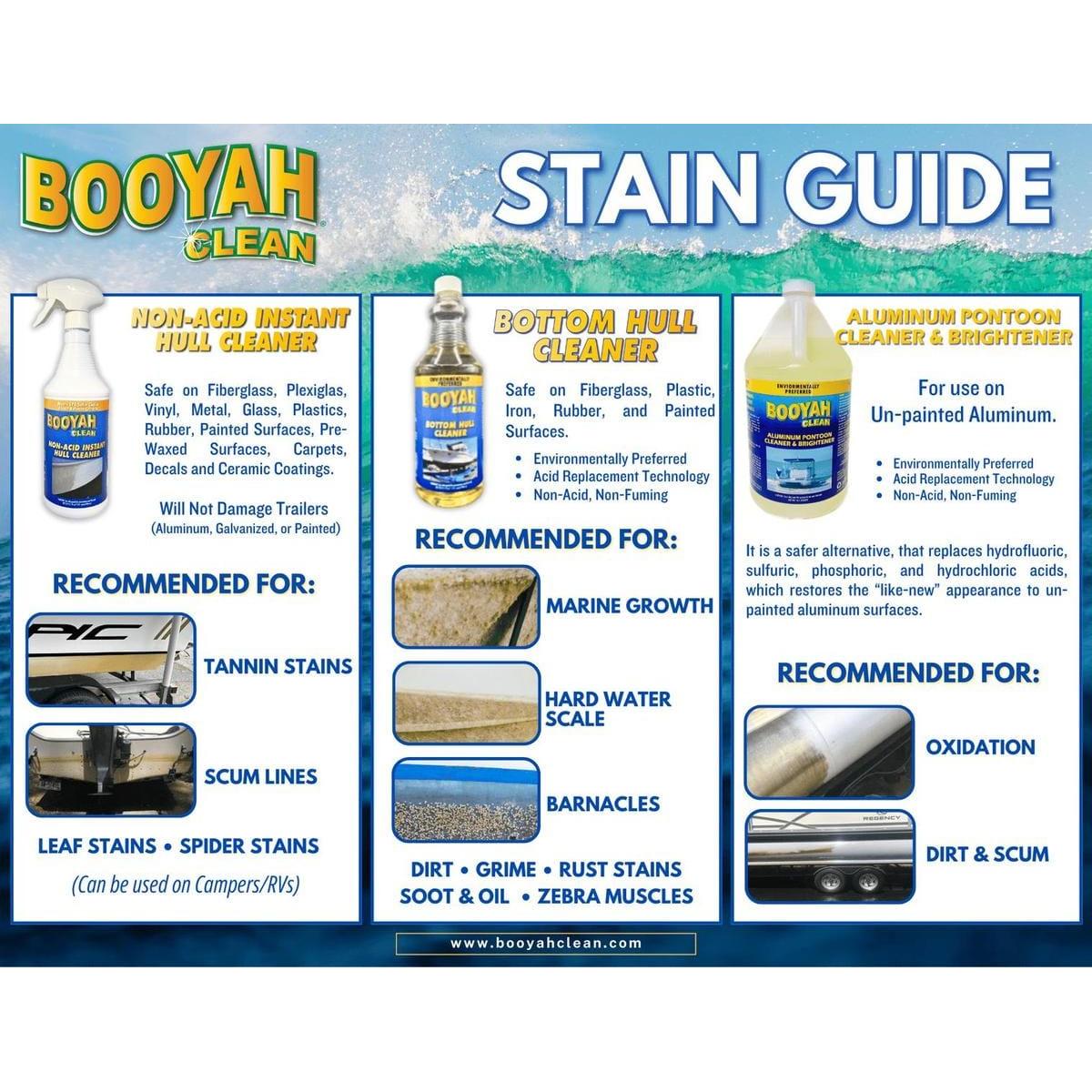 Booyah Clean Qualifies for Free Shipping Booyah Clean Non-Acid Inst Hull Cleaner Gallon #VL960NAG1