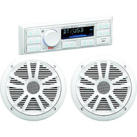 Boss Audio Qualifies for Free Shipping Boss Audio Marine Receiver Speaker Package #MCK500WB6