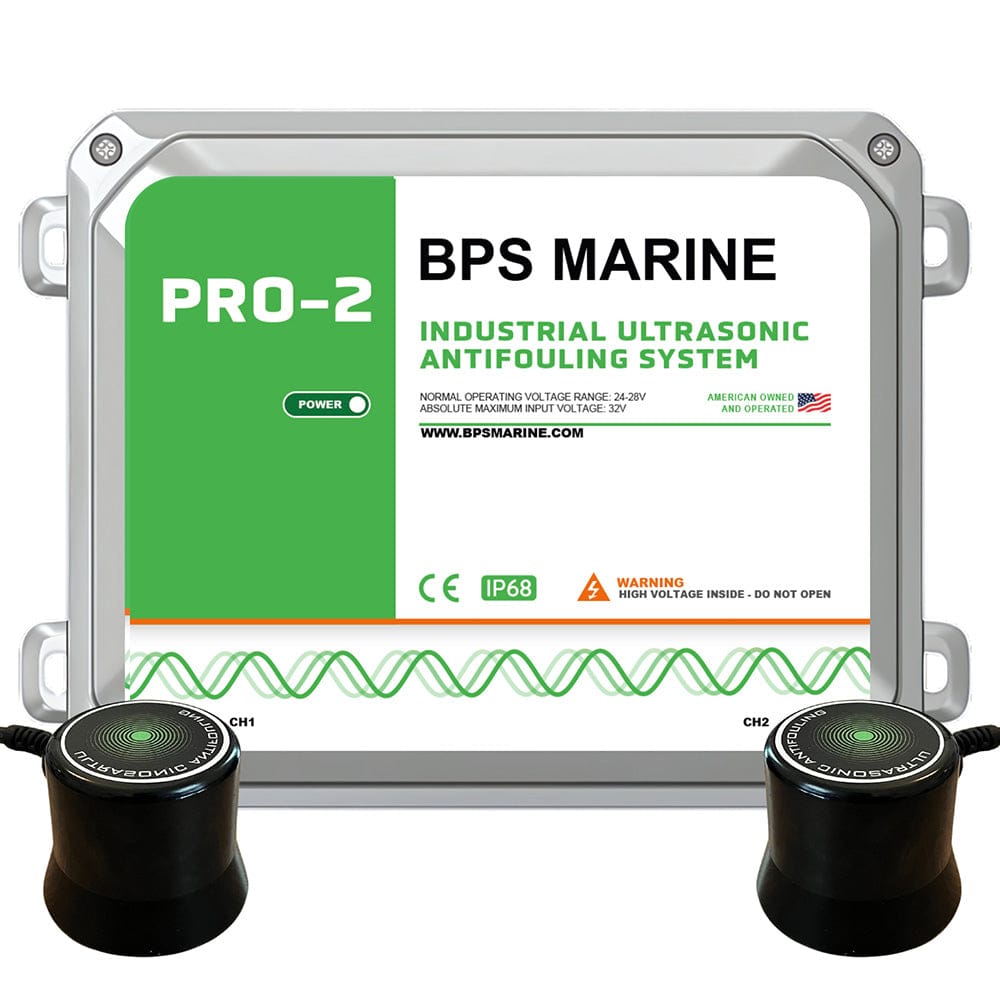 BPS Marine Qualifies for Free Shipping BPS Marine 24v DC 2-Transducer Ultrasonic Antifouling System #24V-PRO-2