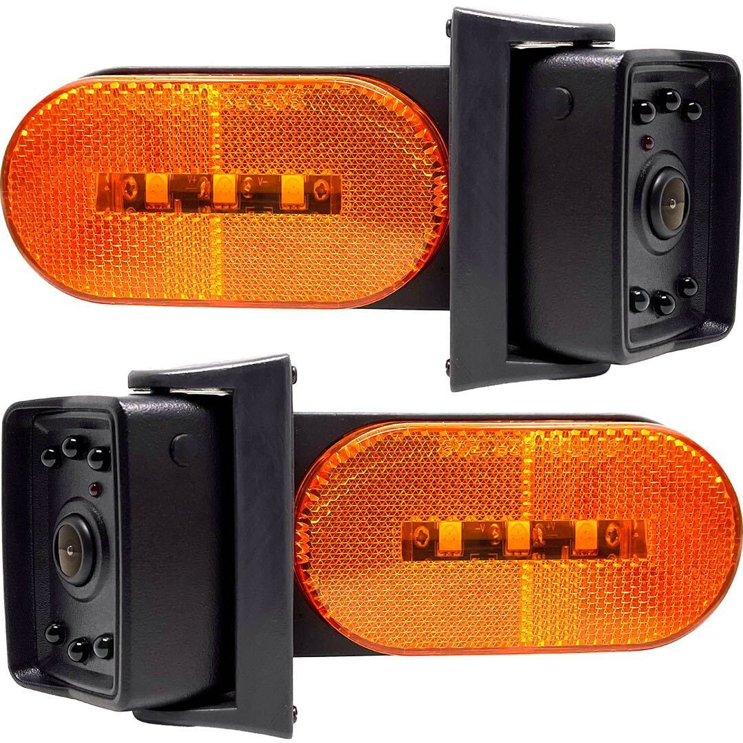 Brandmotion Qualifies for Free Shipping Brandmotion Wireless HD Side Marker Light Cameras LH And RH #AHDS-7812