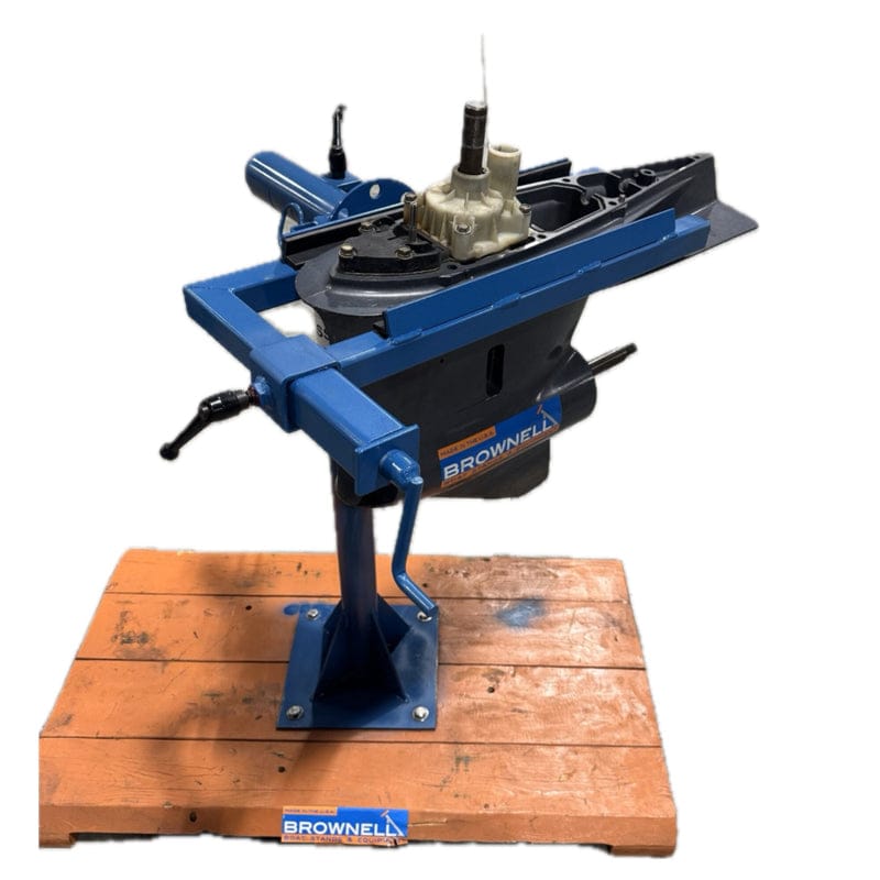 Brownell Boat Stands Not Qualified for Free Shipping Brownell Boat Stands Floor Mount Service Station with Lower Unit Fixture #SSFLU