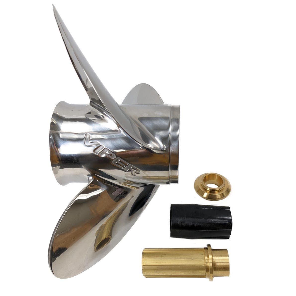 BRP Qualifies for Free Shipping BRP Propeller 14.75 x 19 SS 3-Blade RH Viper TBX Hub #763918