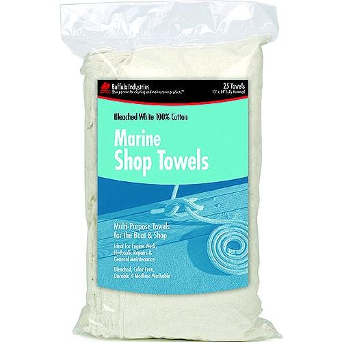 Buffalo Qualifies for Free Shipping Buffalo Marine Shop Towel 25-pk Bag #62031C
